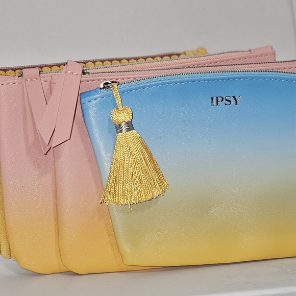 4 NEW IPSY BAGS, PURSE, WALLET, CLUTCH, BEACHY, (CARRY PHONE) MAKEUP GIFT. - Picture 4 of 11